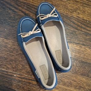 LAST  CALL - Crocs - Wrap ColorLite Ballet Flats - Navy